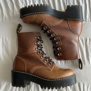 Dr. Marten’s Leona healed boots.